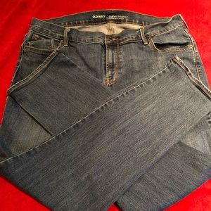 Old navy jeans curvy